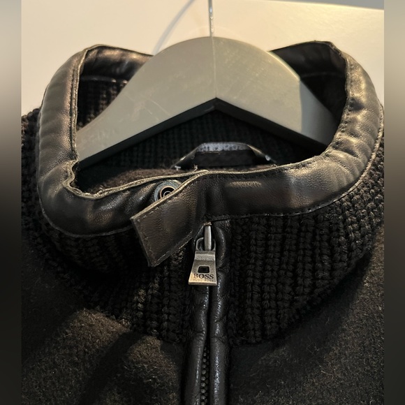 Hugo Boss Wool Bomber Jacket - Picture 2 of 3